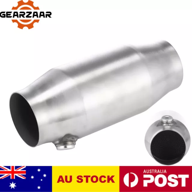 3" Inch Sports Cat Catalytic Converter Hi Flow 100 Cell Universal Stainless Aus