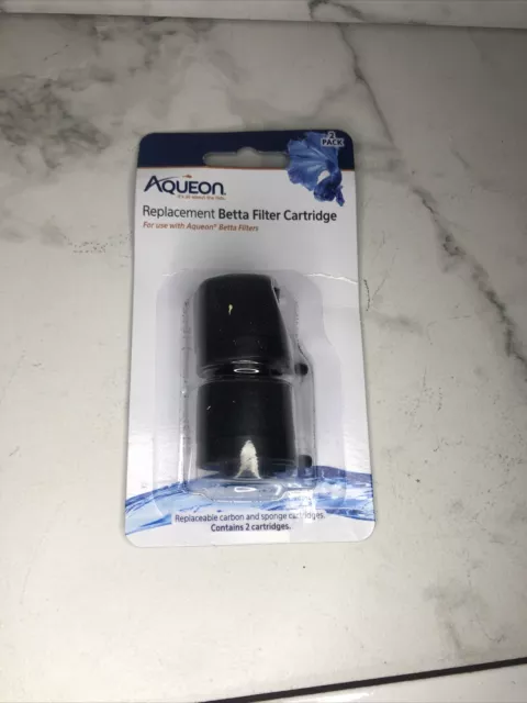 Aqueon Betta Filter Cartridge Replacement 2-Pack F