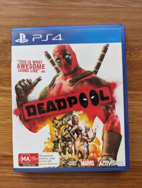 Marvel Dead Pool Deadpool Sony PS3 Playstation 3 RPG Action