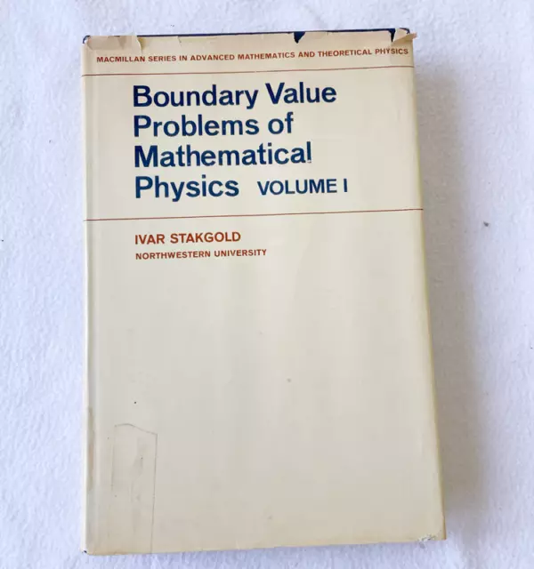 1967 HC BOUNDARY Value Problems of Mathematical Physics, Vol. 1 by Ivar ...
