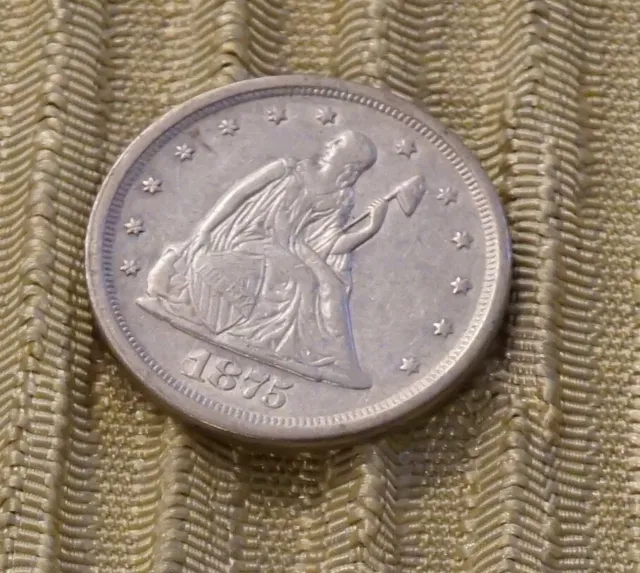 1875-S US Twenty Cent Coin