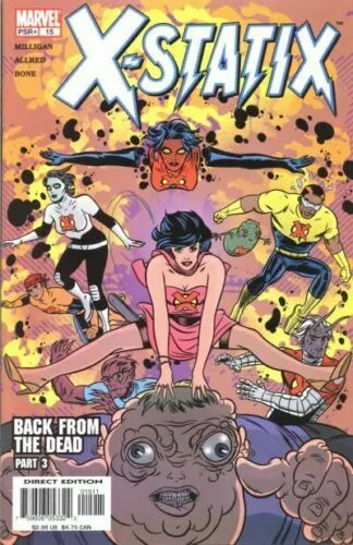 X-Statix Xstatix #15 Marvel Comics December Dec 2003 (VFNM)