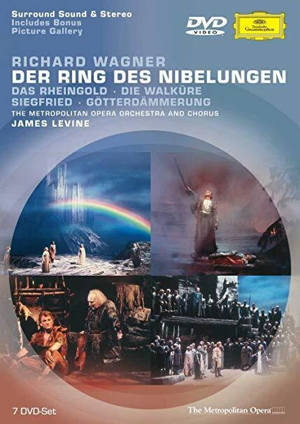 Metropolitan Opera O - Wagner  Der Ring des Nibelungen - New DVD - P99A