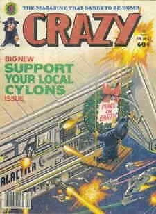 Crazy (Magazine) #47 GD; Marvel | low grade - Battlestar Galactica cover - we co