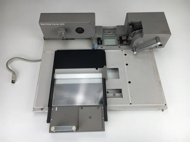 Canon Roll/Fiche Carrier 200 Microfilm Microfiche & Aperture Card Carrier M38076