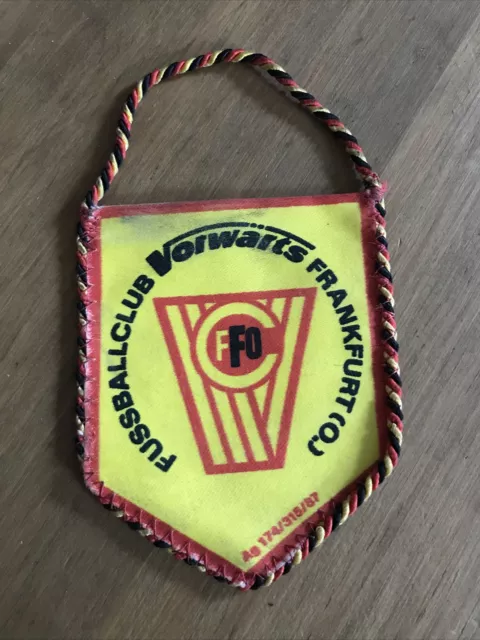 fc vorwärts frankfurt oder wimpel/Pennant/Fanion 🔴🟡⚽️🟡🔴