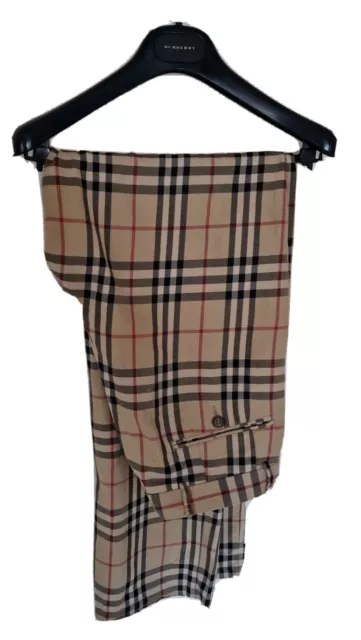 Mens nova check trousers deals