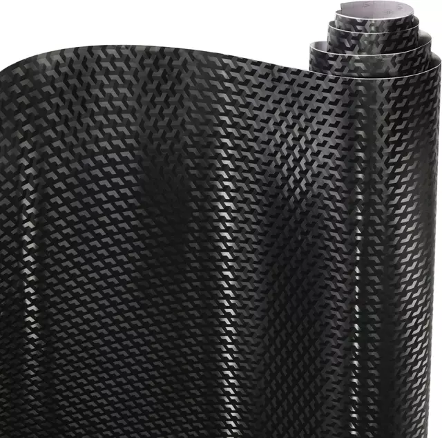 Vvivid Designer Carbon Fiber Vinyl Wrap (Triangle Carbon, 1Ft X 5Ft)