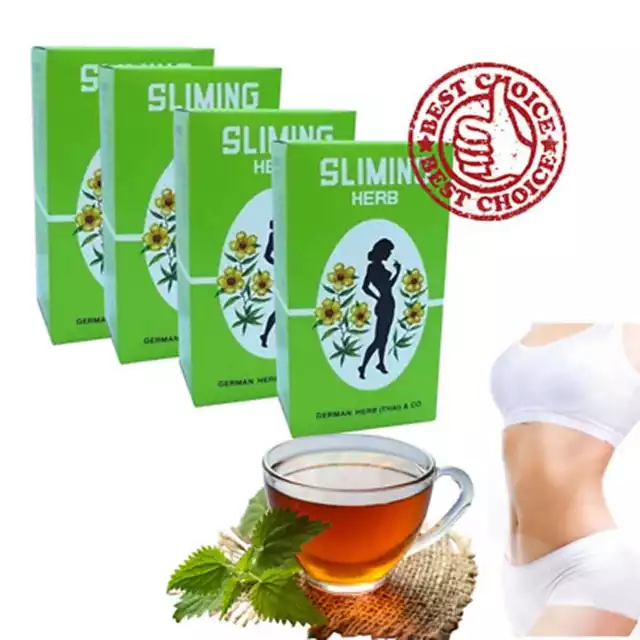 Natural Slimming Herb Diet Weight Burn Fast Loss Sliming Tea Laxative 50 Bags