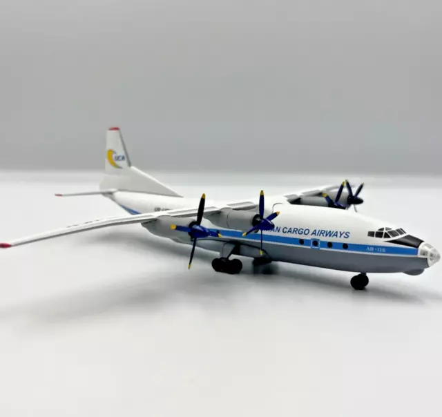 Aircraft model Antonov 12 An-12 Ukrainian Cargo Airways UR-UCN scale 1/200