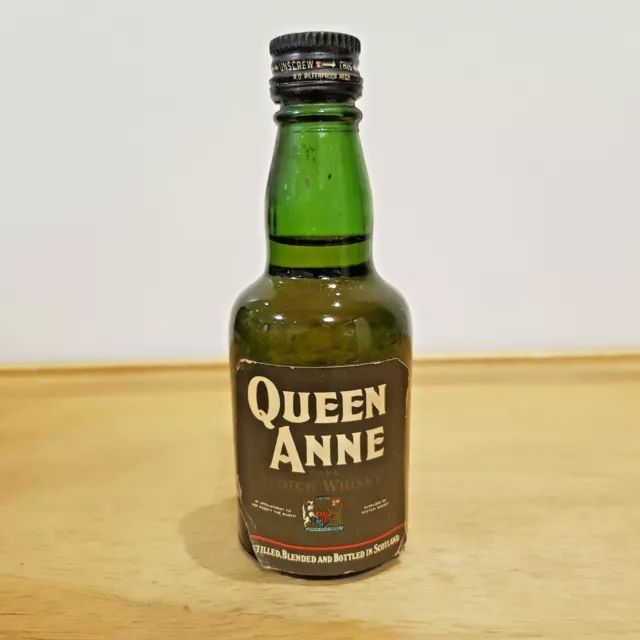 Queen Anne Rare Blended Scotch Whisky RARE Circa 1970s Miniature