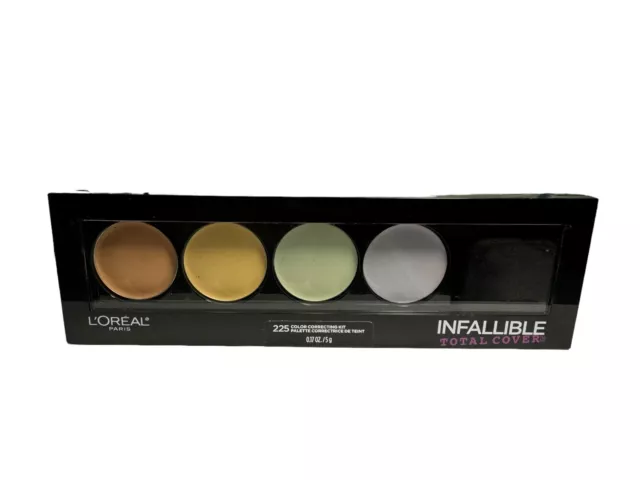 L'Oréal Infallible Total Cover Color Correcting Kit #225. New in Box