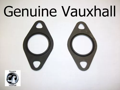 New Genuine Vauxhall ASTRA H 1.9 120BHP EGR Valve Gaskets X2 93178885