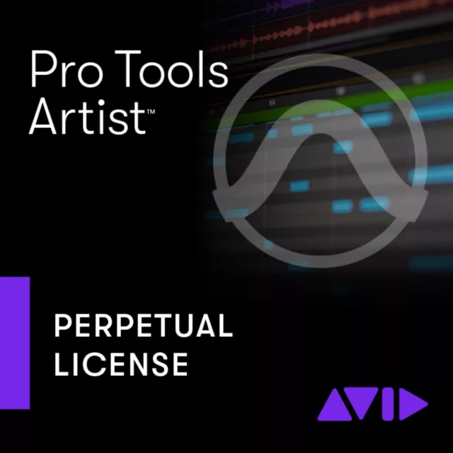 Avid Pro Tools Artist Perpetual Activation Card Box - Sequenzer Software