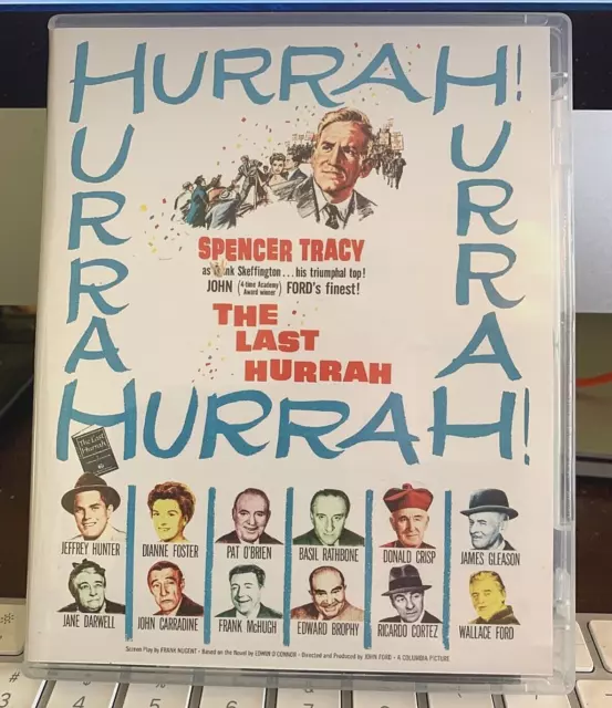 THE LAST HURRAH limited edition BLURAY - region 2/B LIKE NEW  SPENCER TRACY