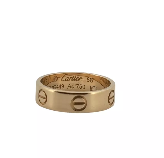 Cartier Liebesring gelbgold Größe 56 3