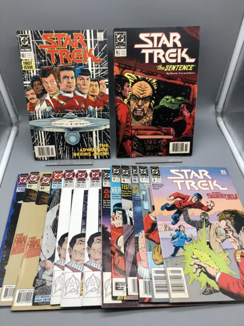 Lot of 17 - Star Trek Vol. 2 + Annual + Modala imperative - DC 1989-94