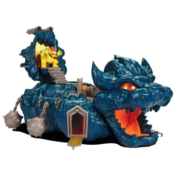 NINTENDO SUPER MARIO Bros. Movie Bowser's Island Castle Playset Kids