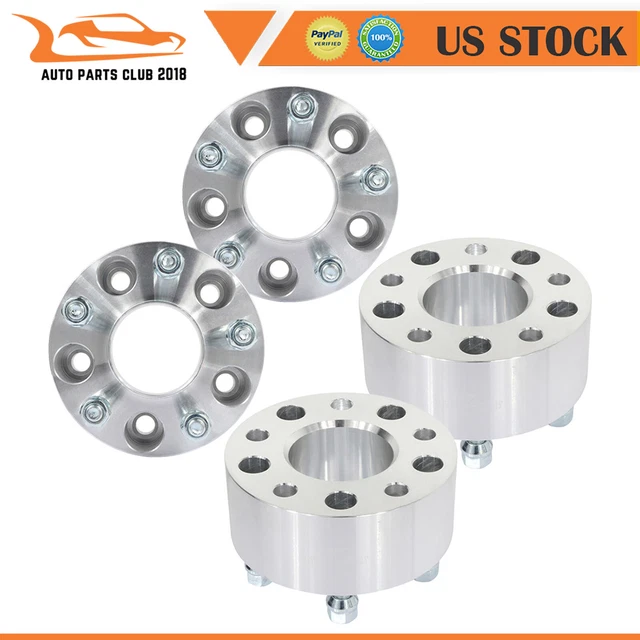4X 2.5" Wheel Spacers 5x4.75 Fist Chevrolet Corvette Blazer Xtreme Ford Mustang