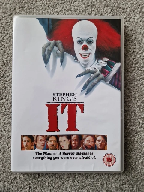 STEPHEN KING'S IT Dvd Film - Tim Curry - Richard Thomas - John Ritter £ ...