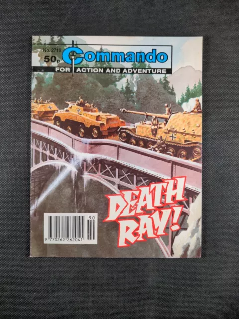 Commando Comic Issue Number 2716 Death Ray!