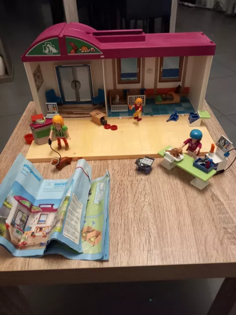 Playmobil 5870 clinique vétérinaire pets jeux de construction