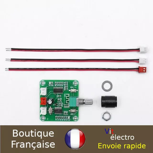 Carte amplificateur audio Bluetooth 5.0 à deux canaux 9075Z