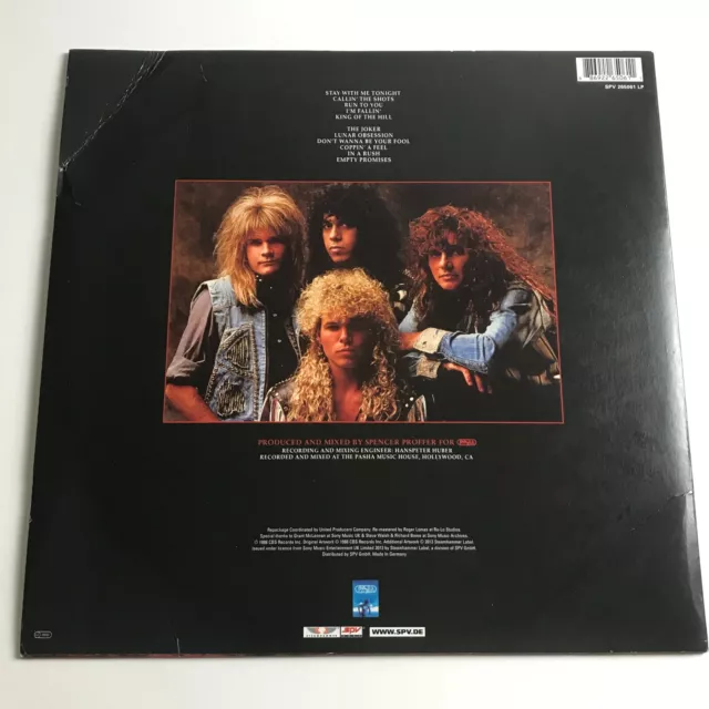 Quiet Riot - Quiet Riot LP Vinyl Record - SPV 265061 2