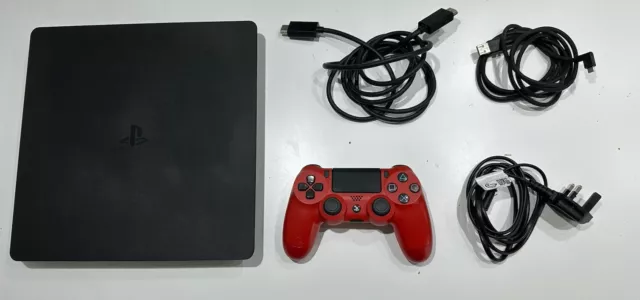 SONY PLAYSTATION 4 PS4 SLIM CONSOLE Has 1TB SSD FULLY TESTED A105