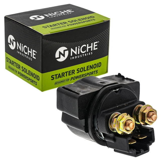 NICHE Starter Solenoid Relay Switch for Kawasaki 27010-0766 Voyager 1300