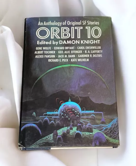 Damon Knights Orbit 10 Anthology Science Fiction Stories HC DJ 1972 R.A Lafferty