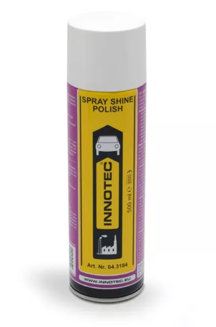 Innotec Spray Shine Polish, 500 ml Spraydose, Politur