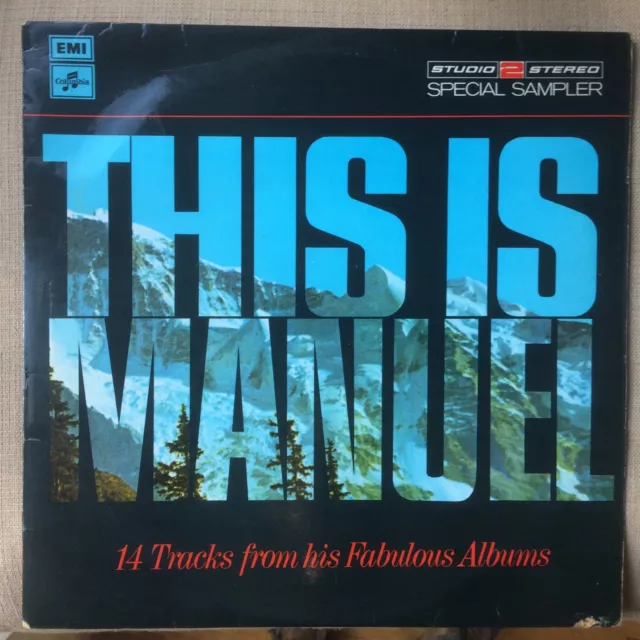 THIS IS MANUEL   VG+/EX+ VINYL LP 1st Pressing / EMI INNER Intermezzo / Jealousy