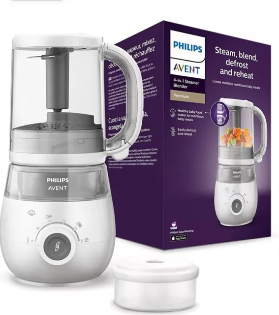 Philips AVENT SCF883/01 4-in-1-Babynahrungszubereiter - Weiß