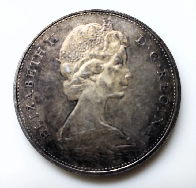 1965 Canadian (Canada) Silver Dollar
