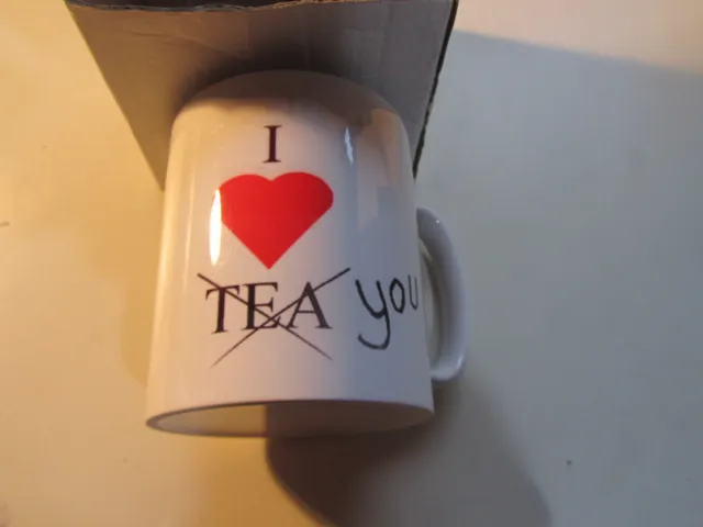 I Love You / Tea Valentines Gift birthday present Ceramic Mug teacup cup
