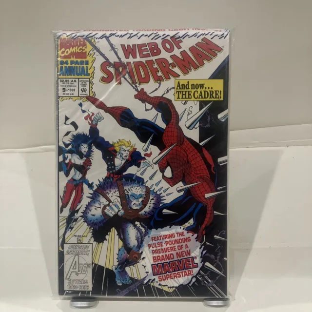 WEB OF SPIDER-MAN  ANNUAL #9  MARVEL COMICS 1993 VF/NM  factory sealed