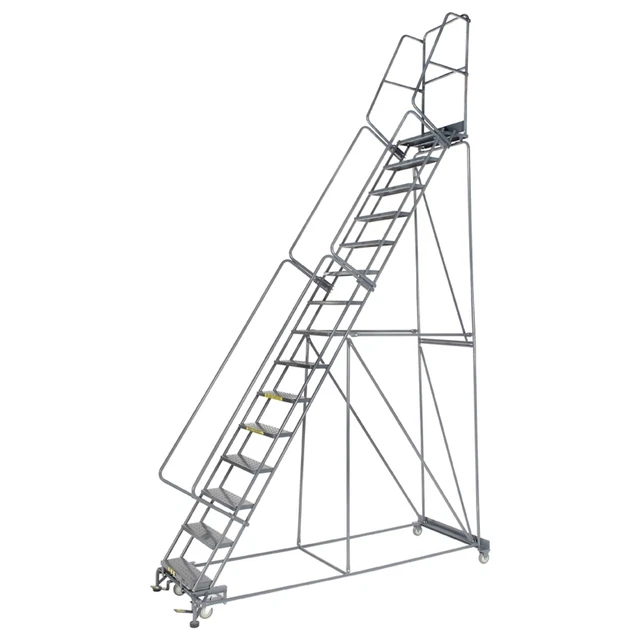 Ballymore Rolling Ladder Overall Height 183 in Steps 15 Cap 450 lb