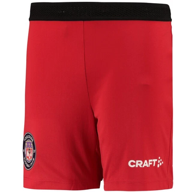 Pantaloncini da calcio per bambini di Tolosa (taglia 6-7 anni) pantaloncini artigianali portiere casa - nuovi