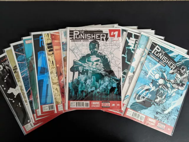 The Punisher (2014) #1-20 (VF/NM) Set Marvel Comics Volume 10 Complete Run🔥💀