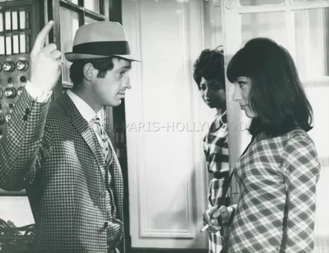 Bernadette Lafont Jean-Paul Belmondo La Chasse A L'homme 1964 Photo Original