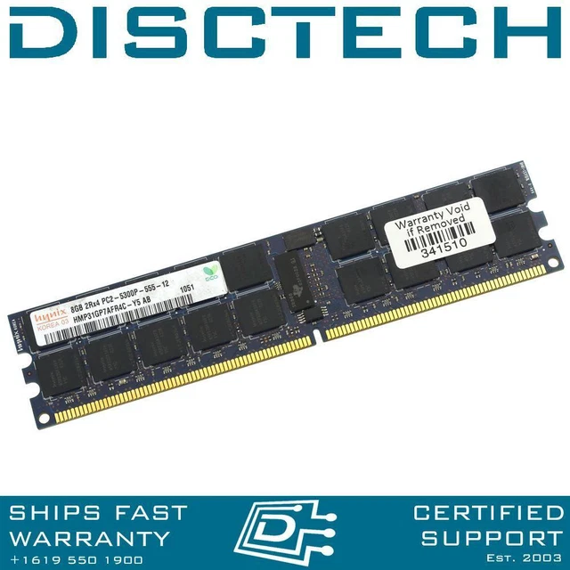 Hynix HMP31GP7AFR4C-Y5 8GB Registered ECC DDR2 667Mhz PC2-5300P RDIMM Server RAM