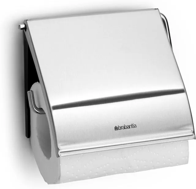 Brabantia Toilet Roll Holder Matt Steel 10 Year Guarantee 385322