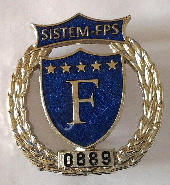 System Security Sistem Fps  Obezbedjenje 0889 Badge