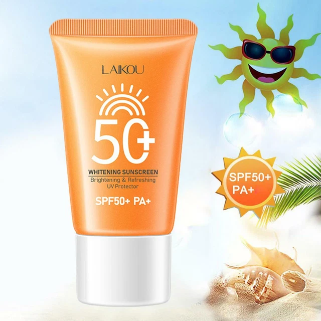 SPF 50+ & PA+ Face Body Sunscreen Whitening Sun Cream Facial Skin