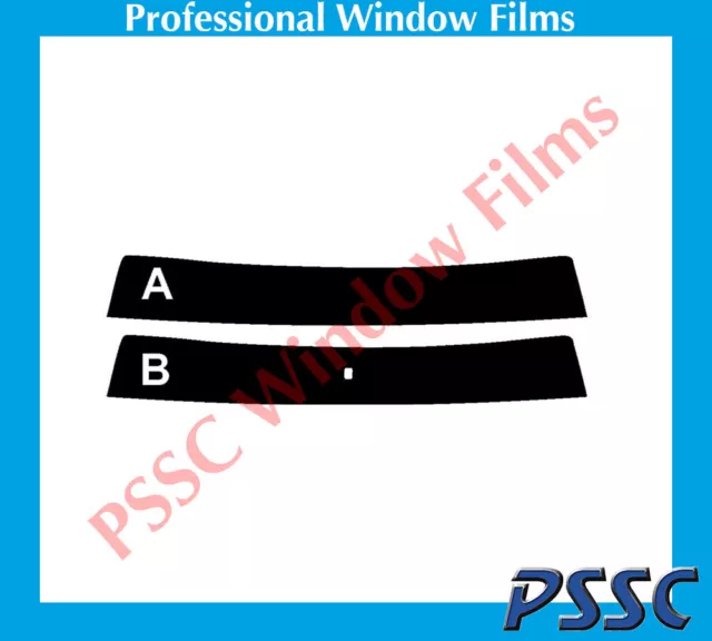 PSSC Pre Cut Sun Strip Car Window Films - Renault Megane 5 Door 1996 to 2002