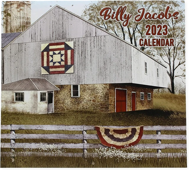 CROSSROADS ORIGINAL 2023 Billy Jacobs Wall Calendar, Multi 16.01