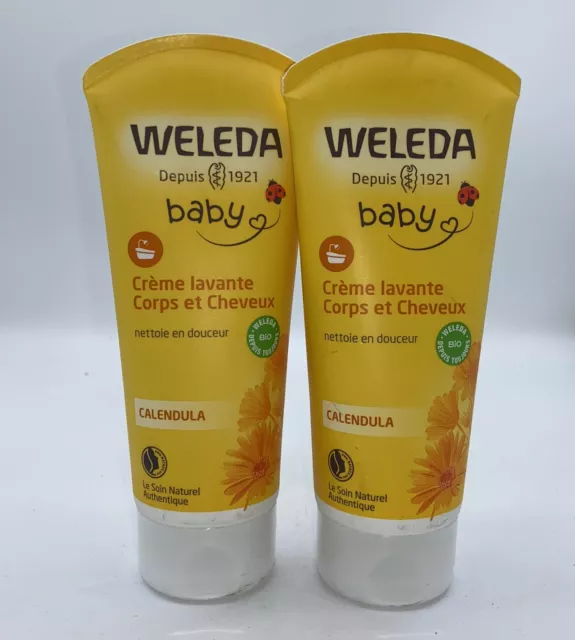 Weleda Baby Calendula Body Wash 200ml Pack Of 2  C35