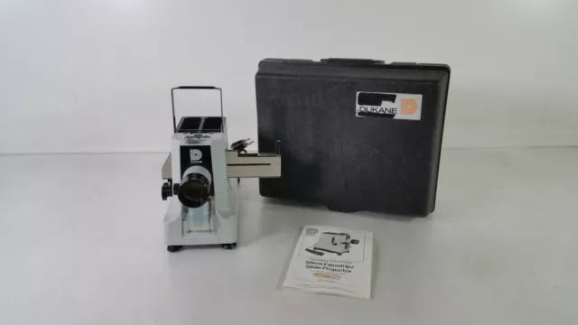 Dukane 500 Vintage 35MM Film Strip Projector W/Case