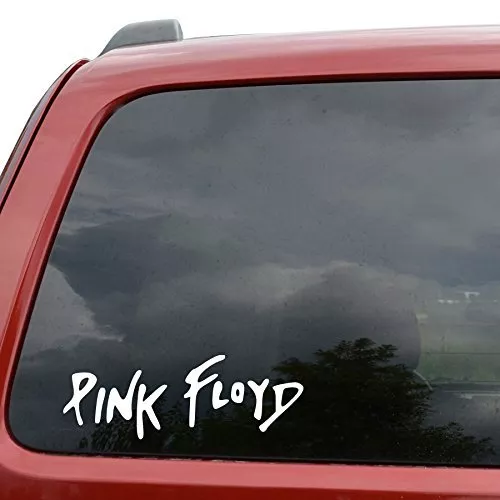 Pink Floyd Rock Band Car Window Vinyl Decal Sticker 8" White